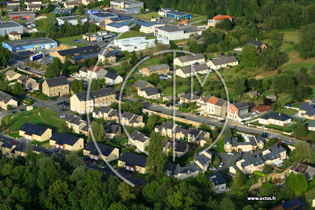 Photo arienne de La Francheville (Saint-Ponc)
