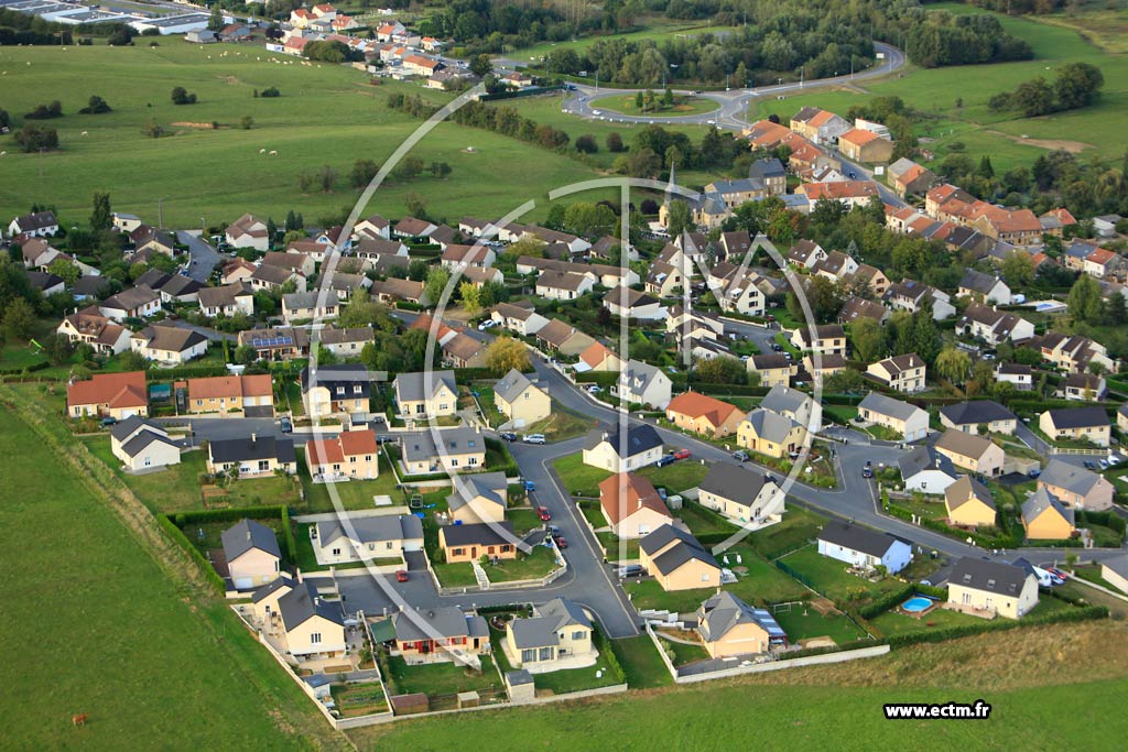 Photo arienne de Les Ayvelles