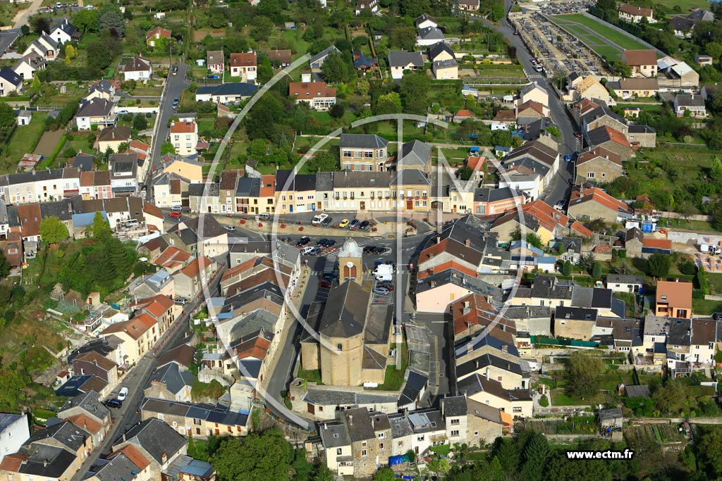 Photo arienne de Montcy-Notre-Dame