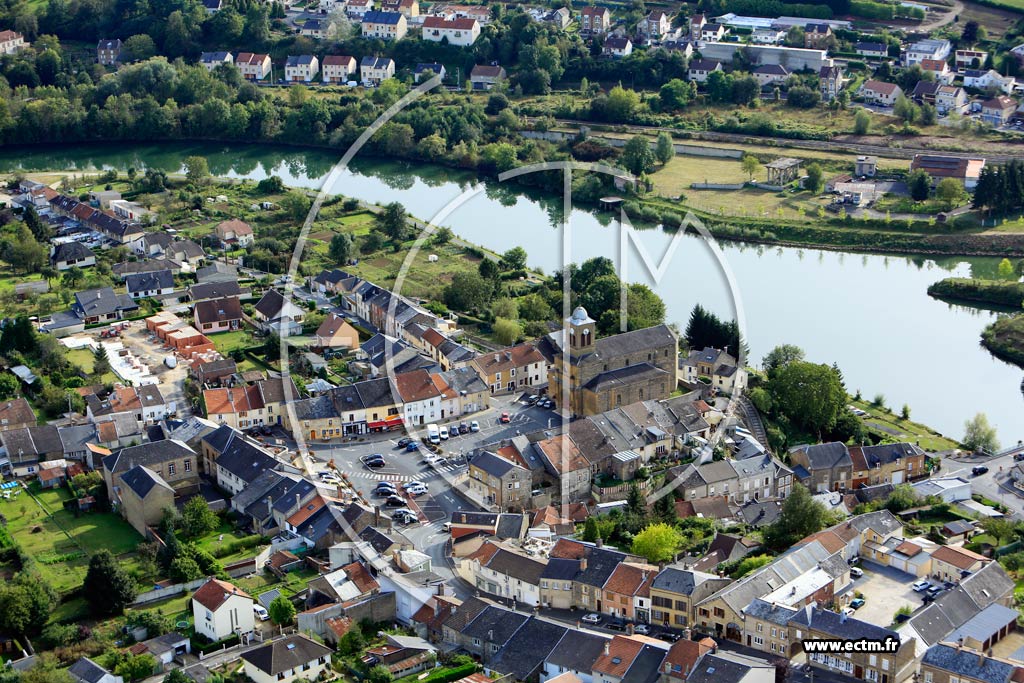 Photo arienne de Montcy-Notre-Dame