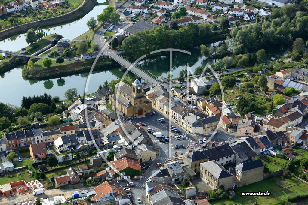 Photo arienne de Montcy-Notre-Dame