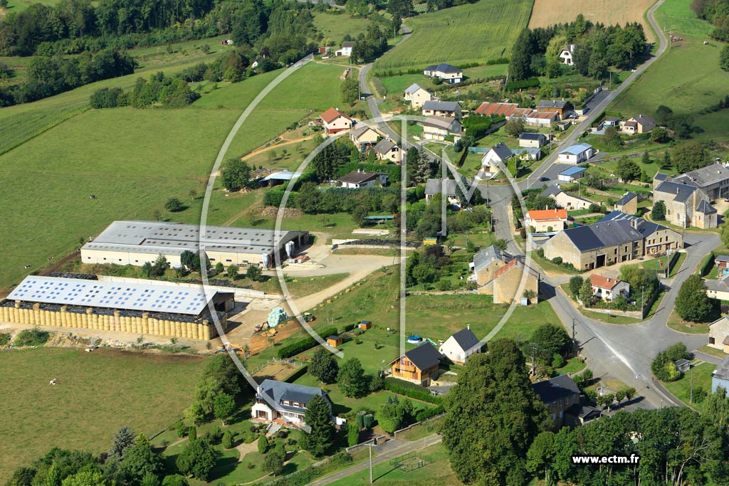 Photo arienne de Noyers-Pont-Maugis