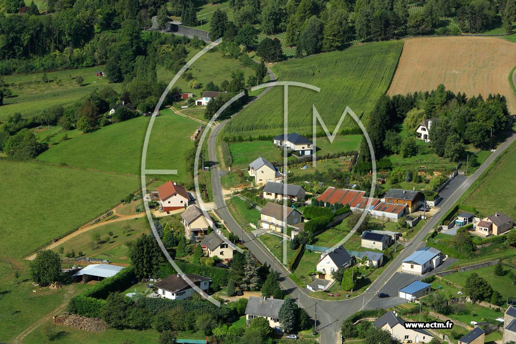 Photo arienne de Noyers-Pont-Maugis