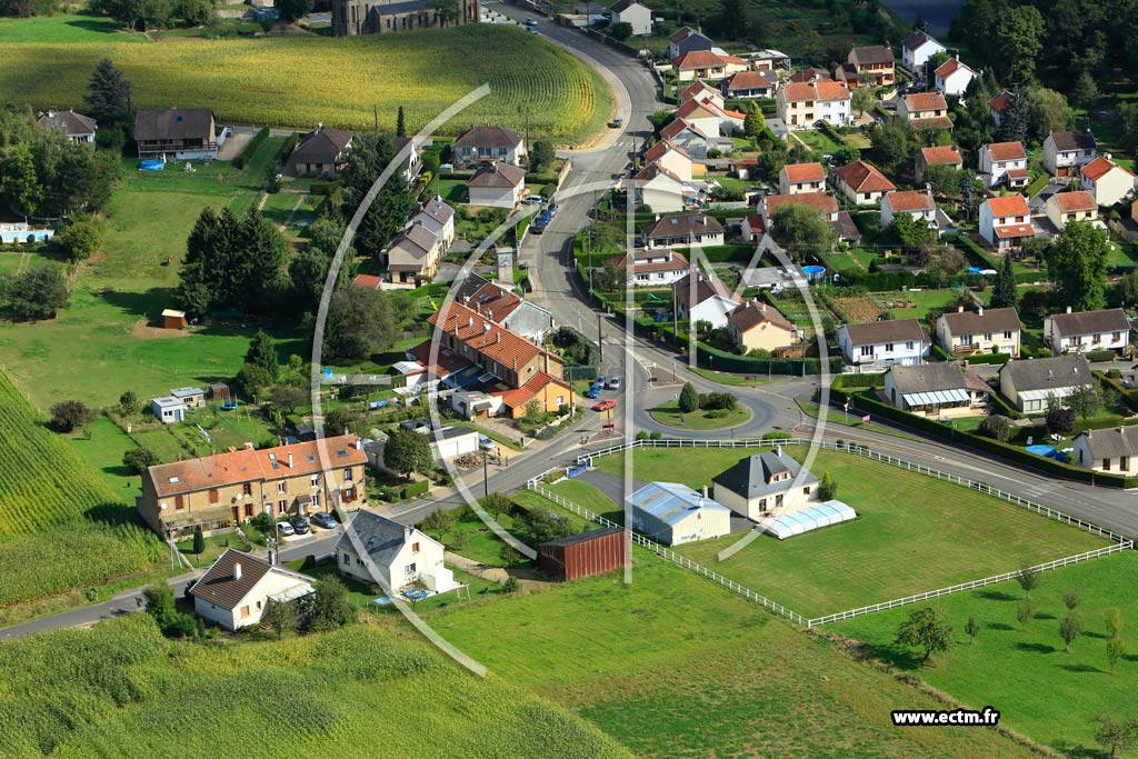 Photo arienne de Noyers-Pont-Maugis (Pont-Maugis)