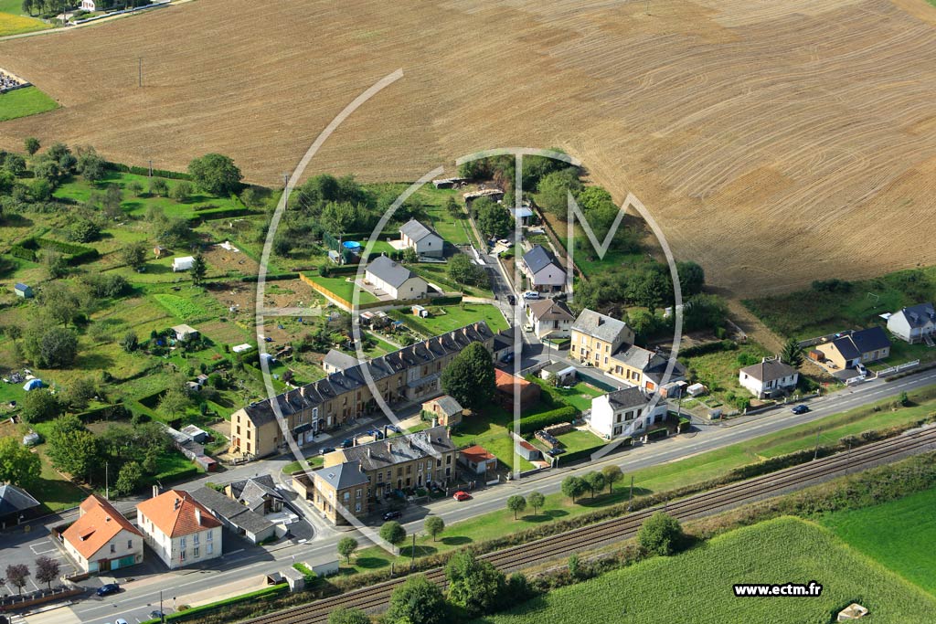 Photo arienne de Noyers-Pont-Maugis (Pont-Maugis)