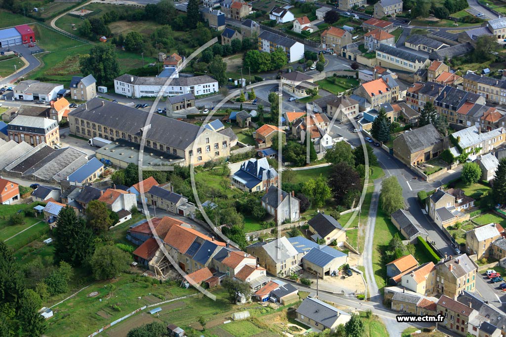Photo arienne de Raucourt-et-Flaba
