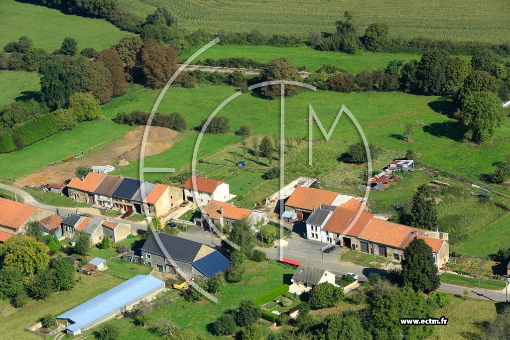 Photo arienne de Remilly-Aillicourt (Petit Remilly)