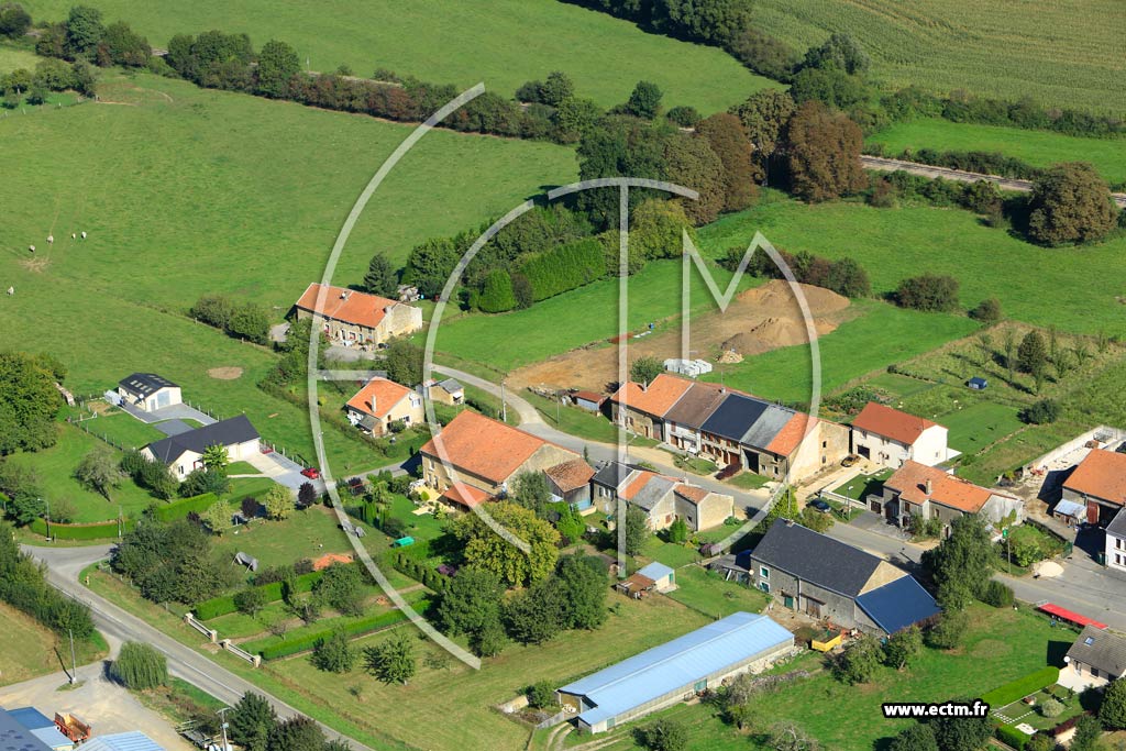 Photo arienne de Remilly-Aillicourt (Petit Remilly)