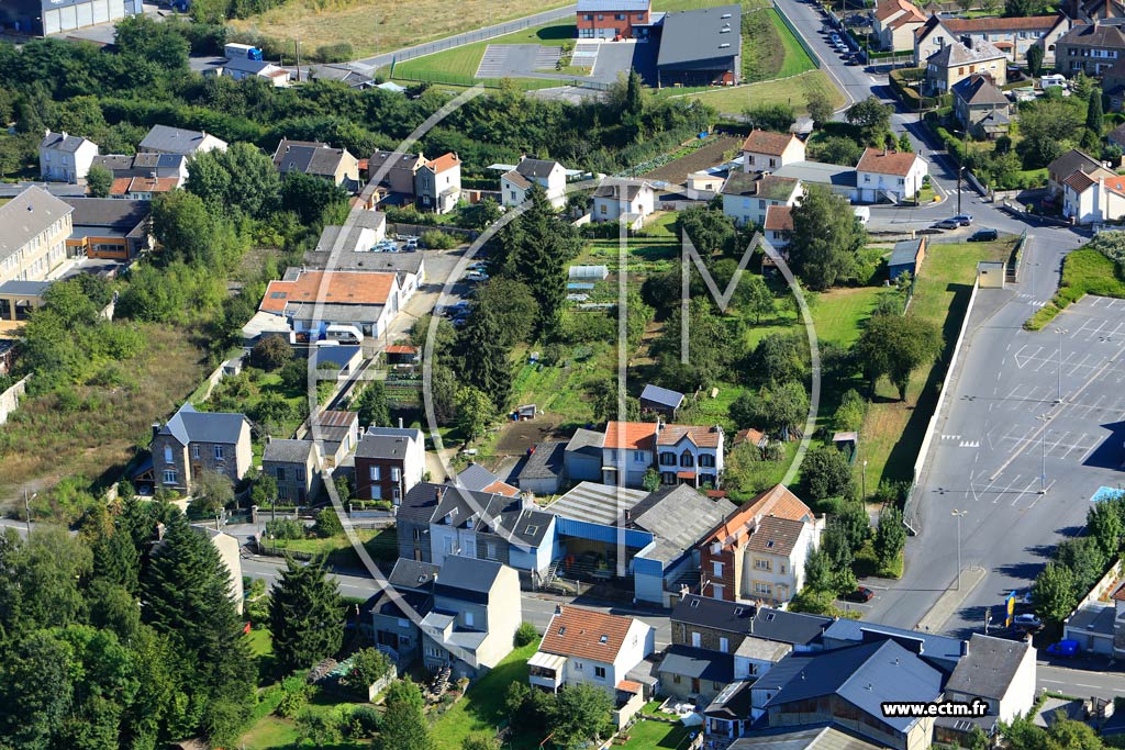 Photo arienne de Revin (La Bouverie)