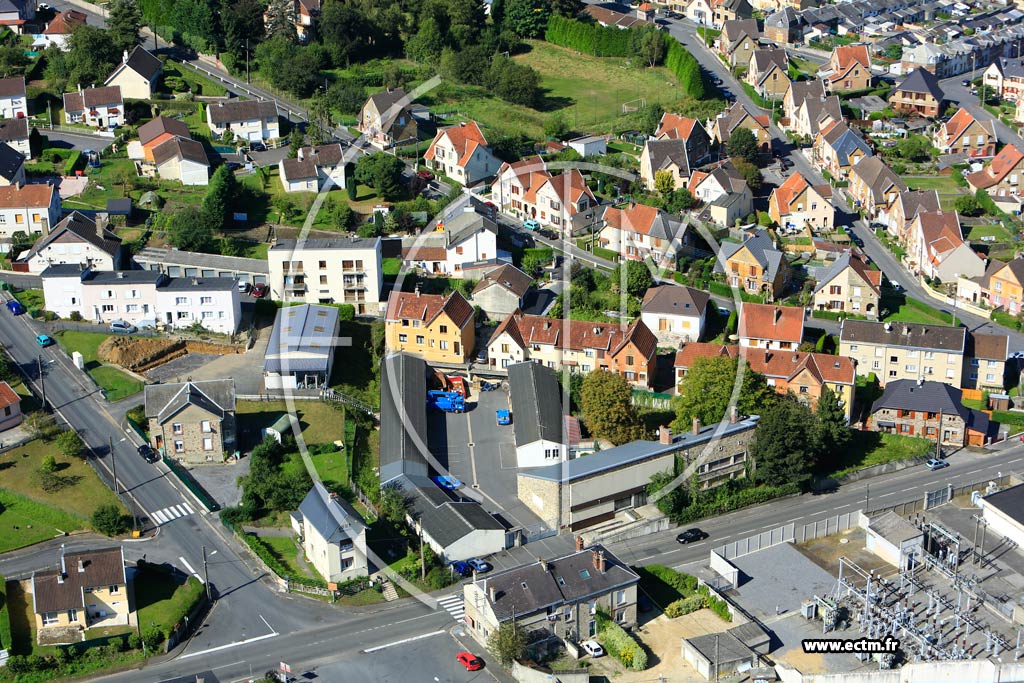 Photo arienne de Revin (La Bouverie)