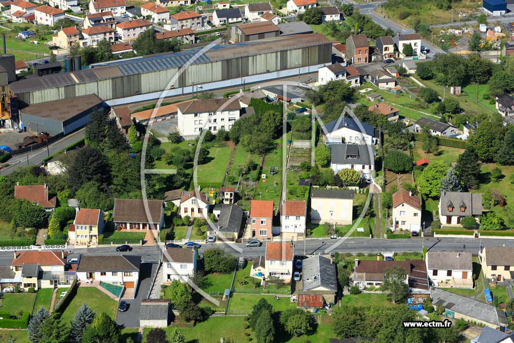 Photo arienne de Revin (La Campagne)