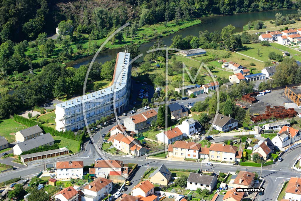 Photo arienne de Revin (La Campagne)
