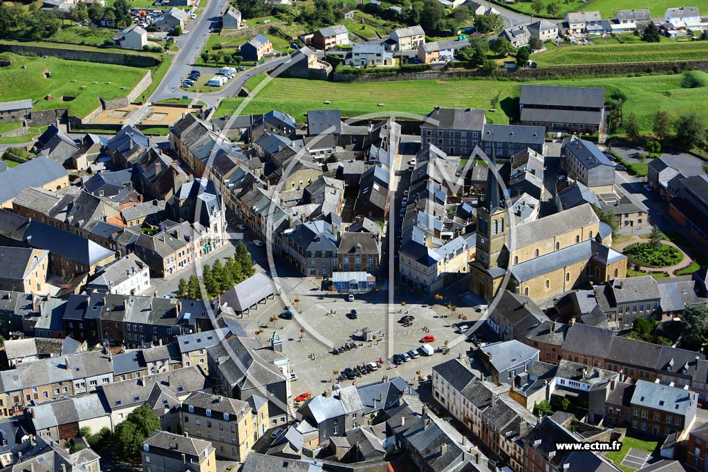 Photo arienne de Rocroi