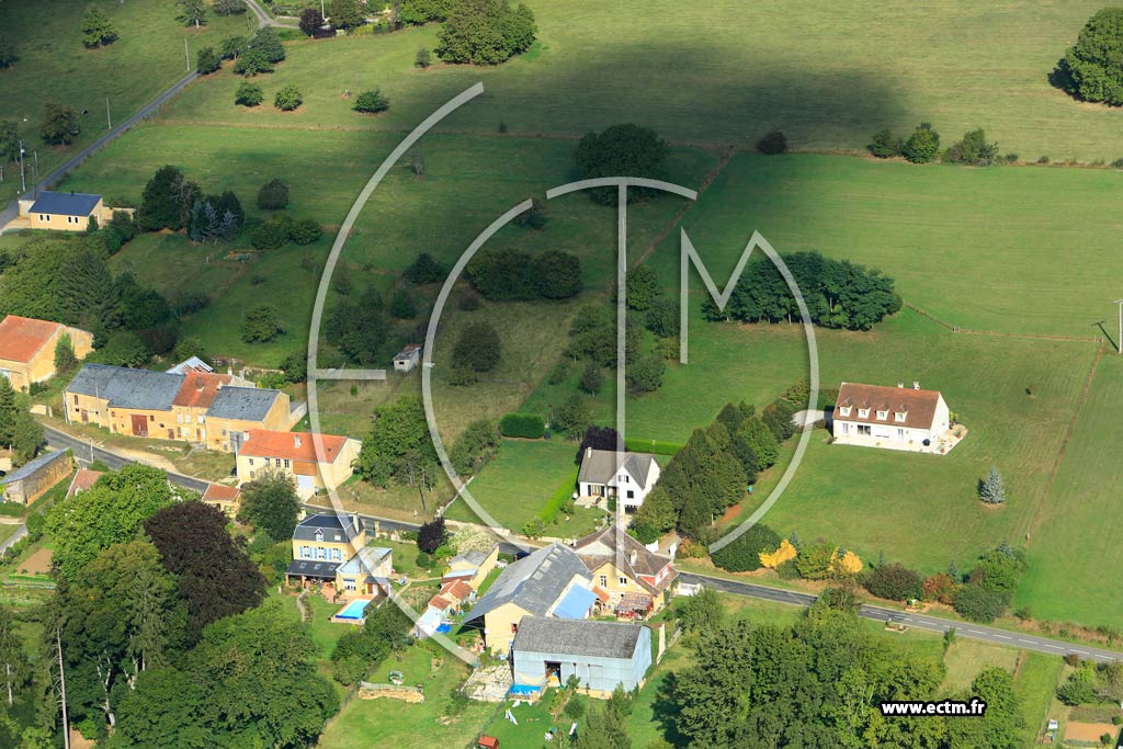 Photo arienne de Saint-Aignan