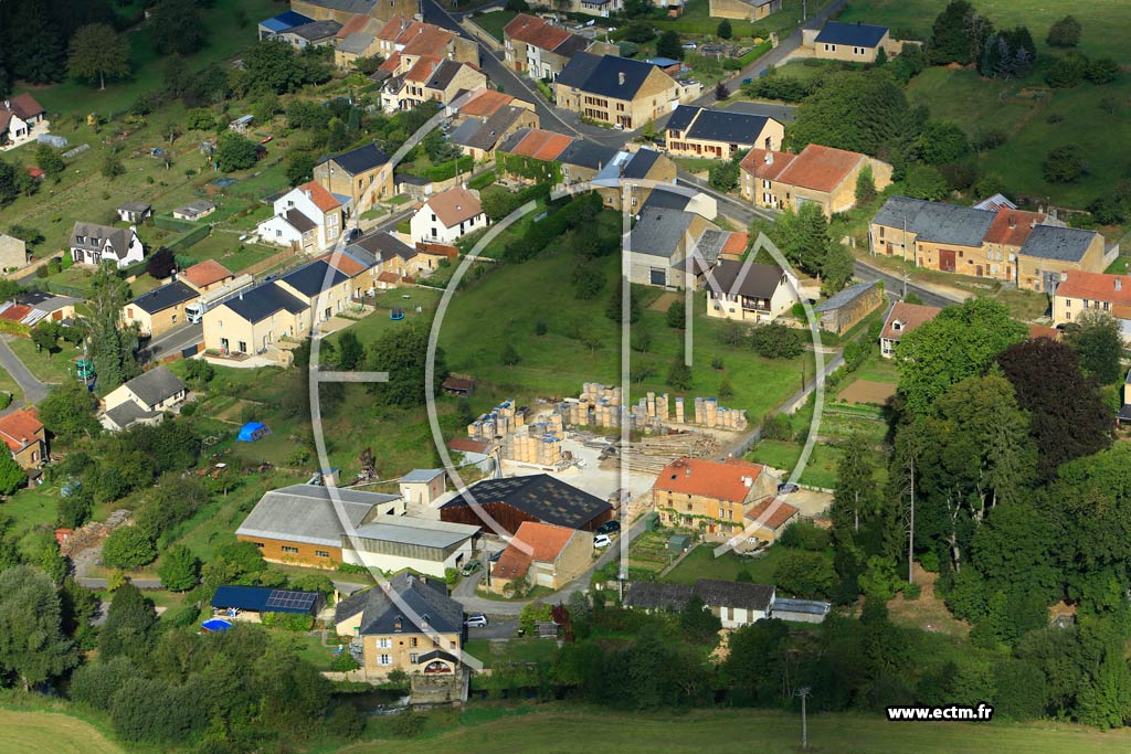 Photo arienne de Saint-Aignan
