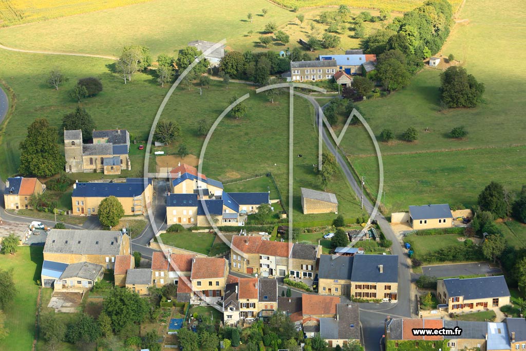 Photo arienne de Saint-Aignan