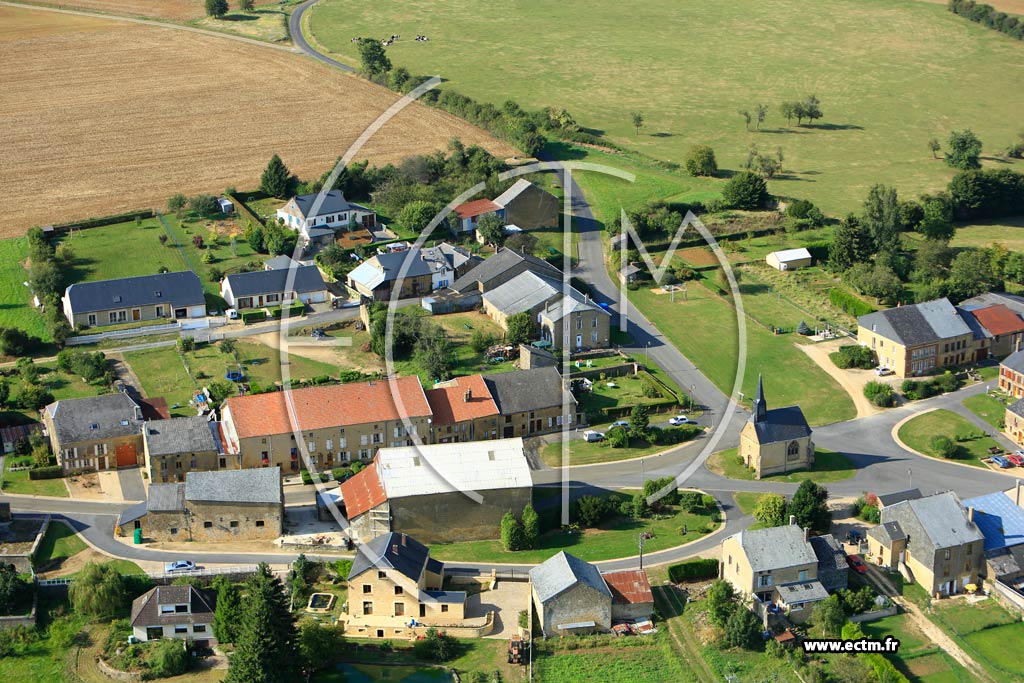 Photo arienne de Saint-Marcel (Giraumont)