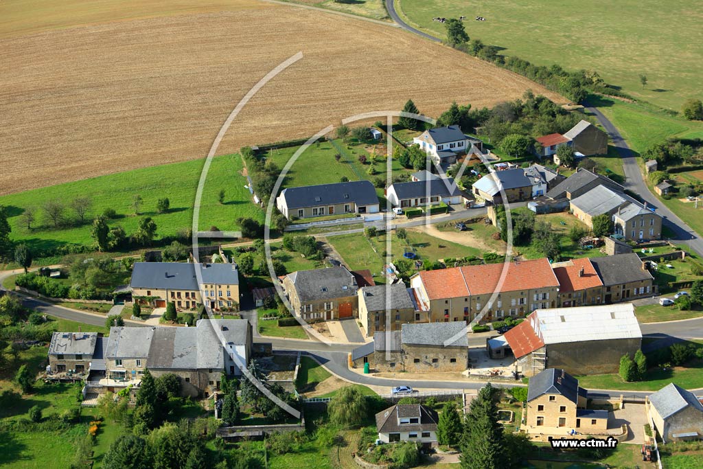 Photo arienne de Saint-Marcel (Giraumont)