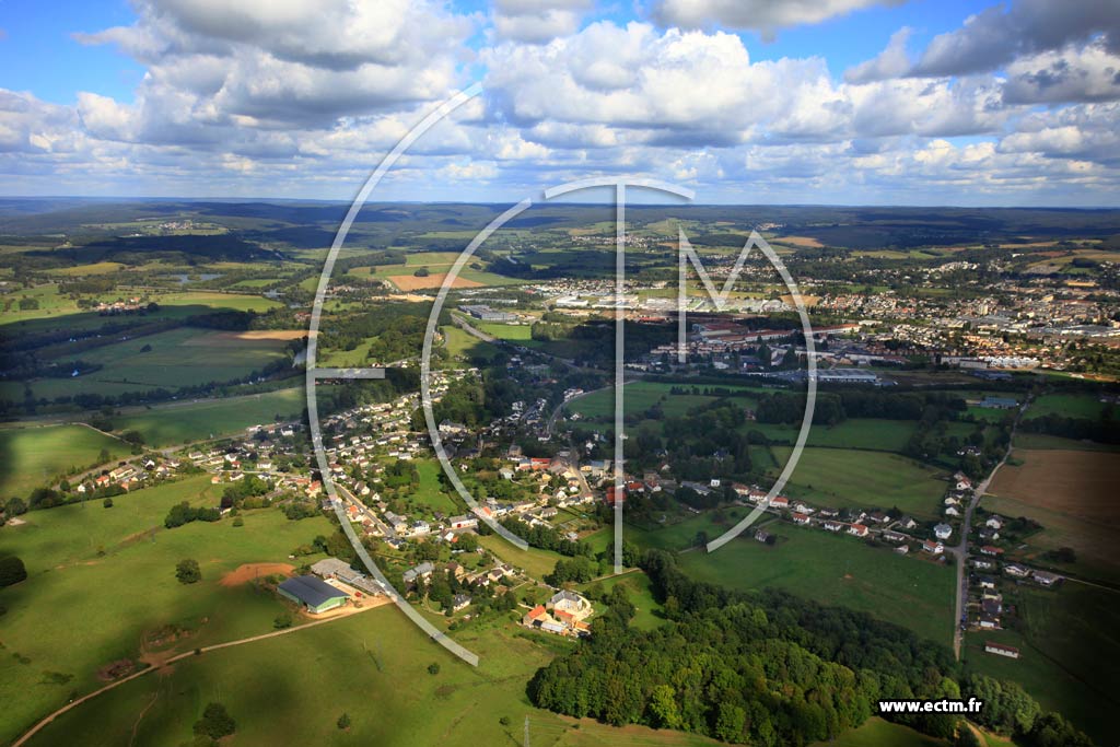 Photo arienne de Sedan (Frnois)
