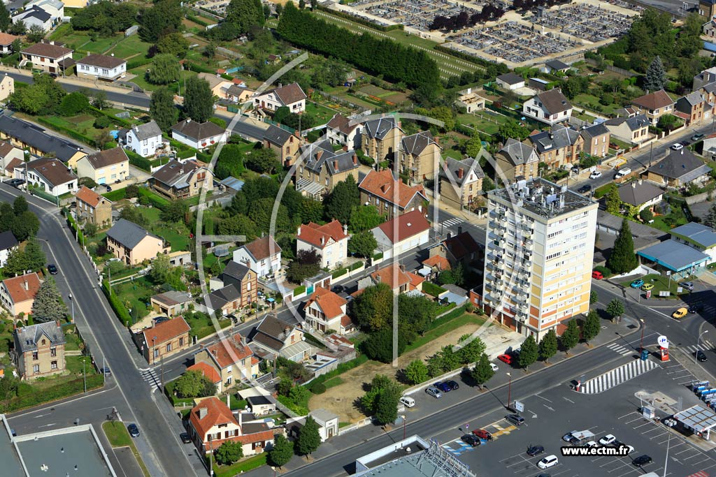 Photo arienne de Sedan (Torcy)