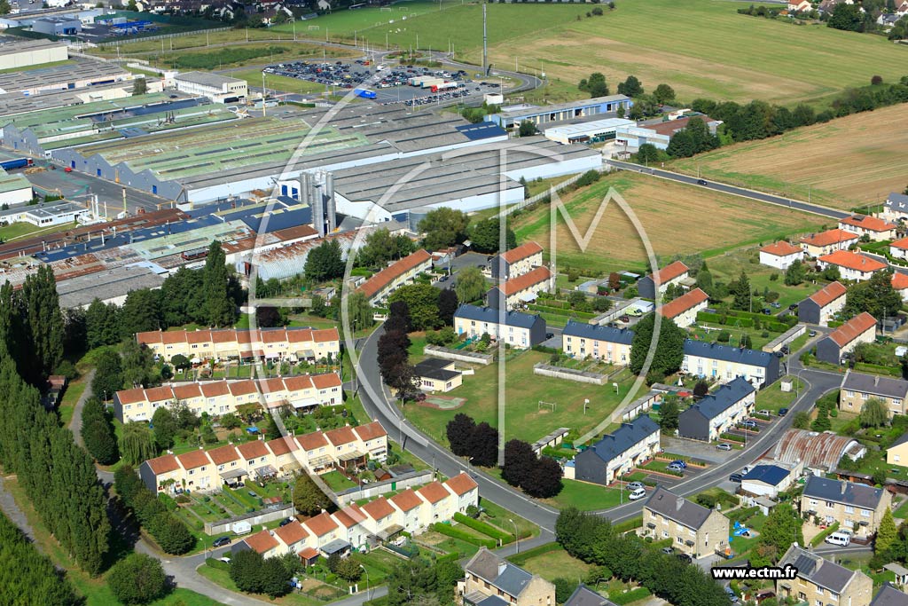 Photo arienne de Sedan (Torcy)