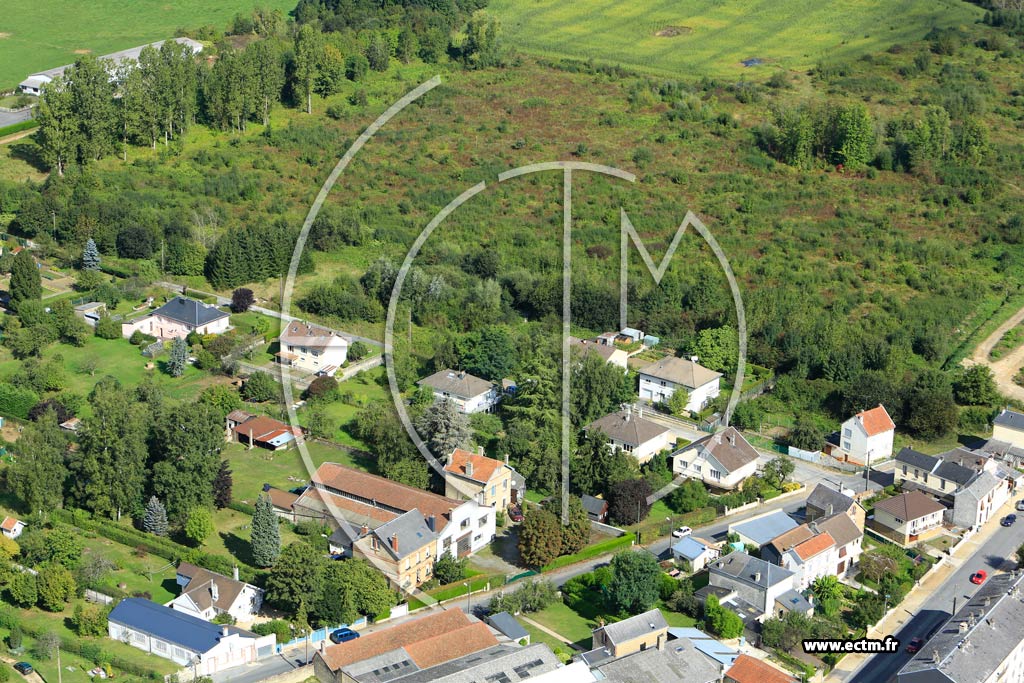Photo arienne de Sedan (Torcy)