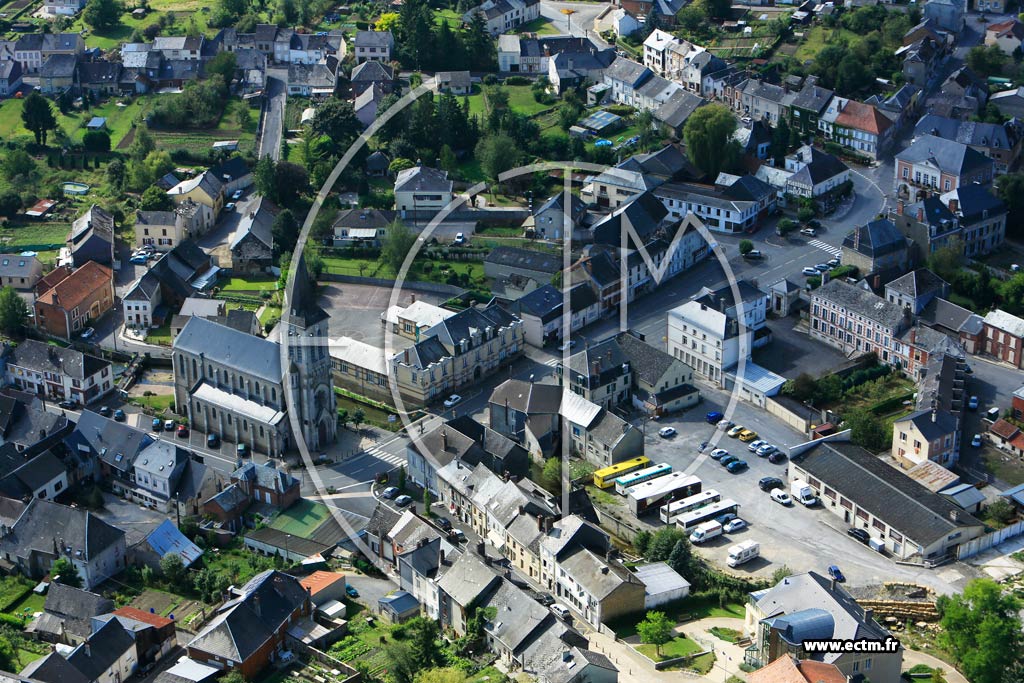Photo arienne de Signy-l'Abbaye