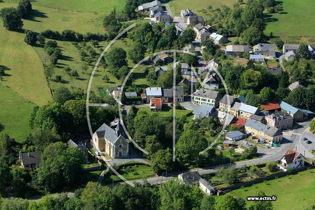 Photo arienne de Signy-l'Abbaye (Librecy)