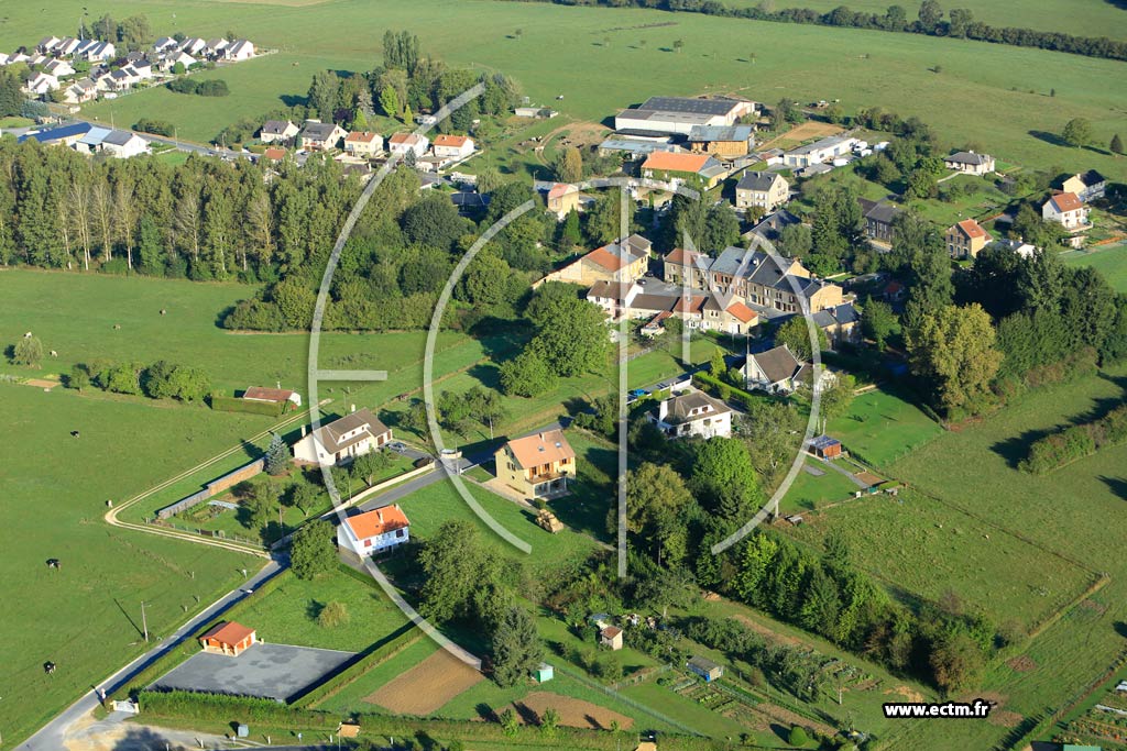 Photo arienne de Warcq (Les Granges Pavant)