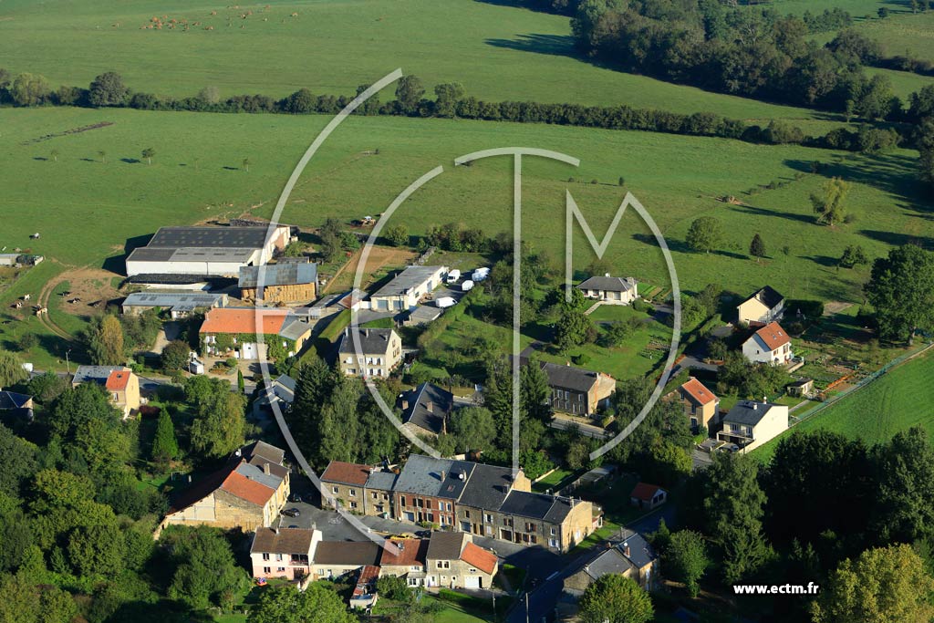 Photo arienne de Warcq (Les Granges Pavant)