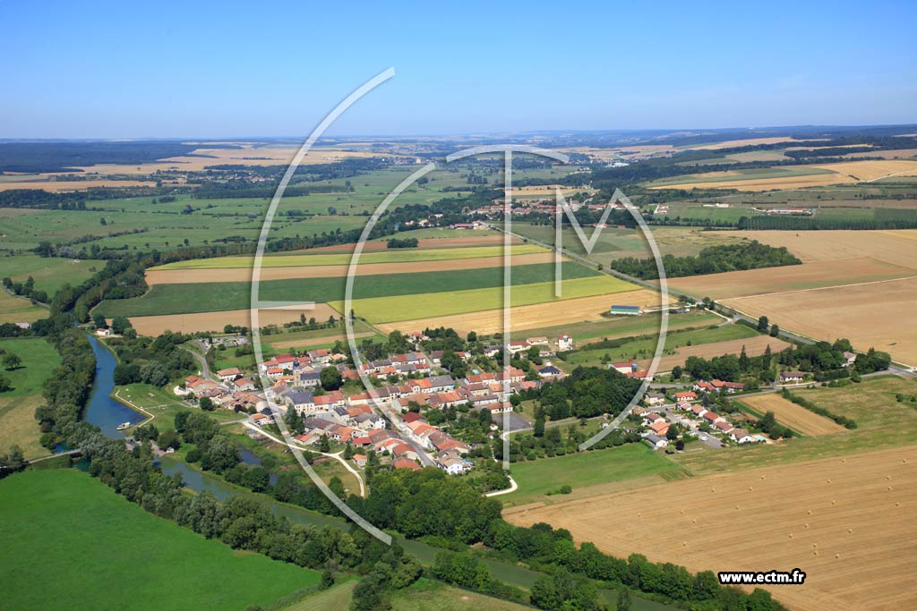 Photo arienne de Ambly-sur-Meuse