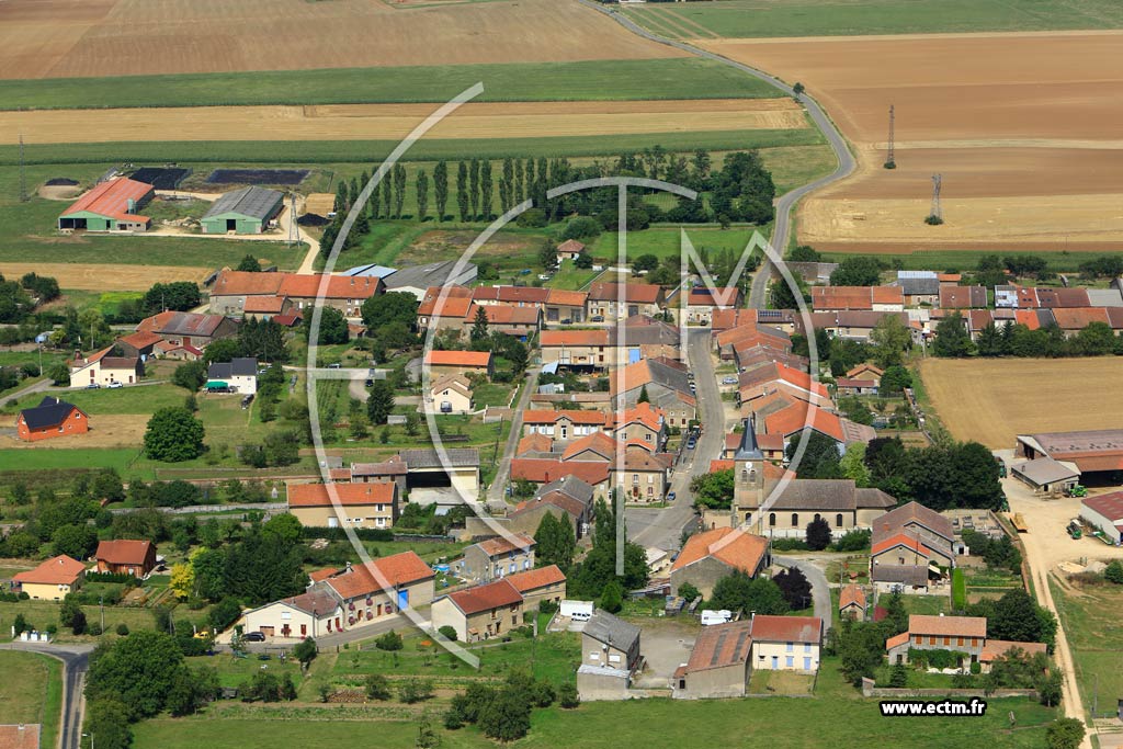 Photo arienne de Amel-sur-l'tang