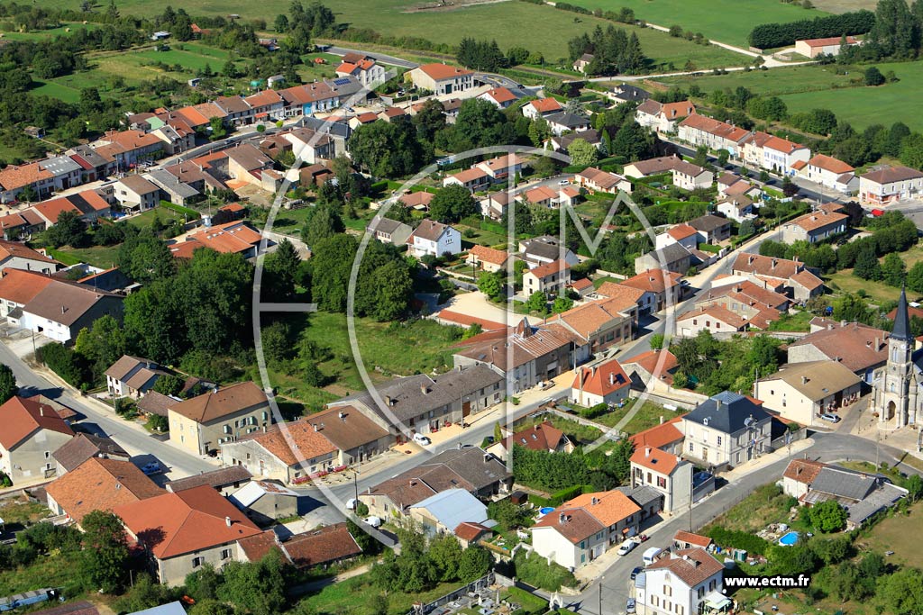 Photo arienne de Ancemont