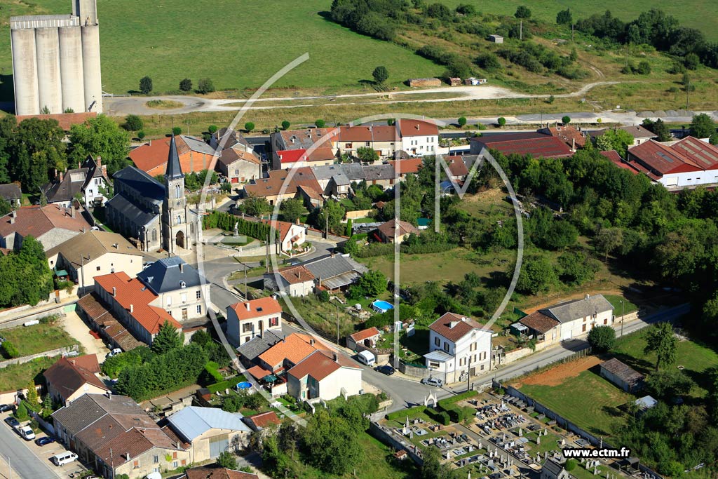 Photo arienne de Ancemont