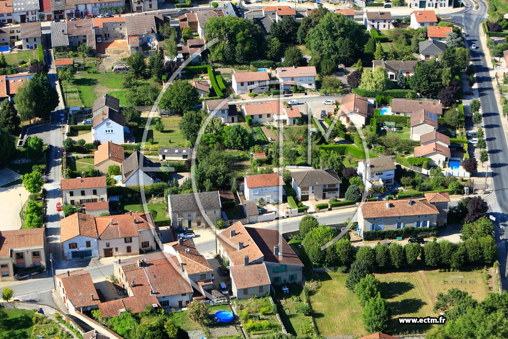 Photo arienne de Ancemont