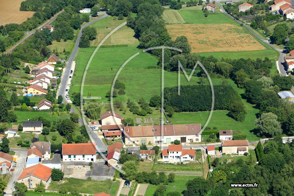 Photo arienne de Aubrville