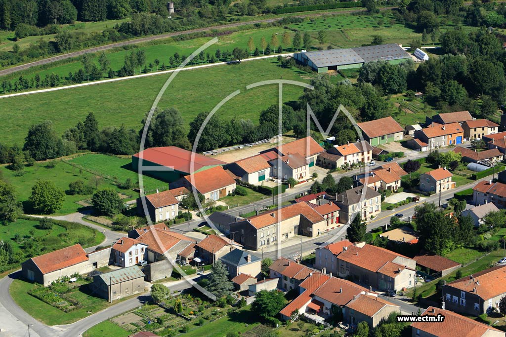 Photo arienne de Aubrville
