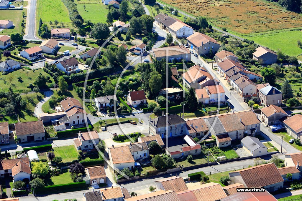 Photo arienne de Aubrville