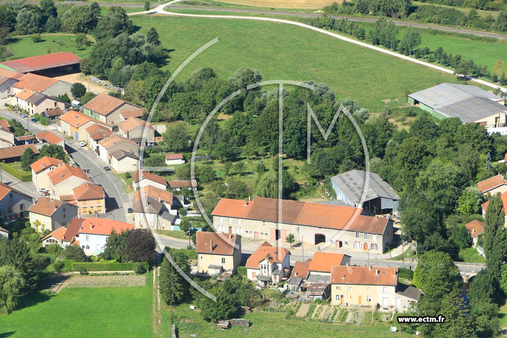 Photo arienne de Aubrville