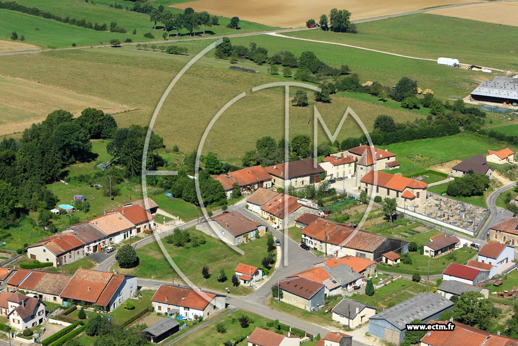 Photo arienne de Autrcourt-sur-Aire