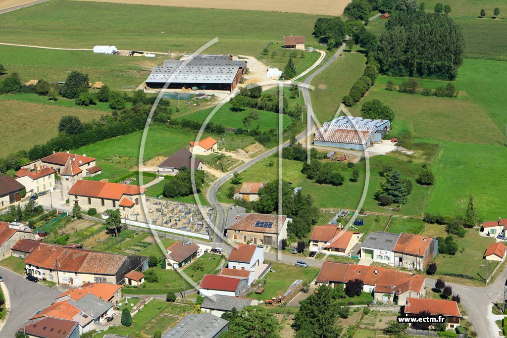 Photo arienne de Autrcourt-sur-Aire