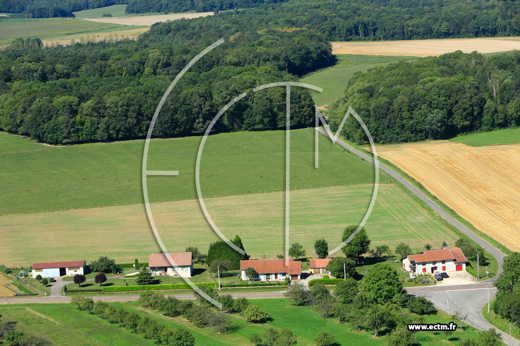 Photo arienne de Autrcourt-sur-Aire