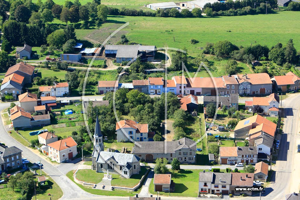 Photo arienne de Azannes-et-Soumazannes