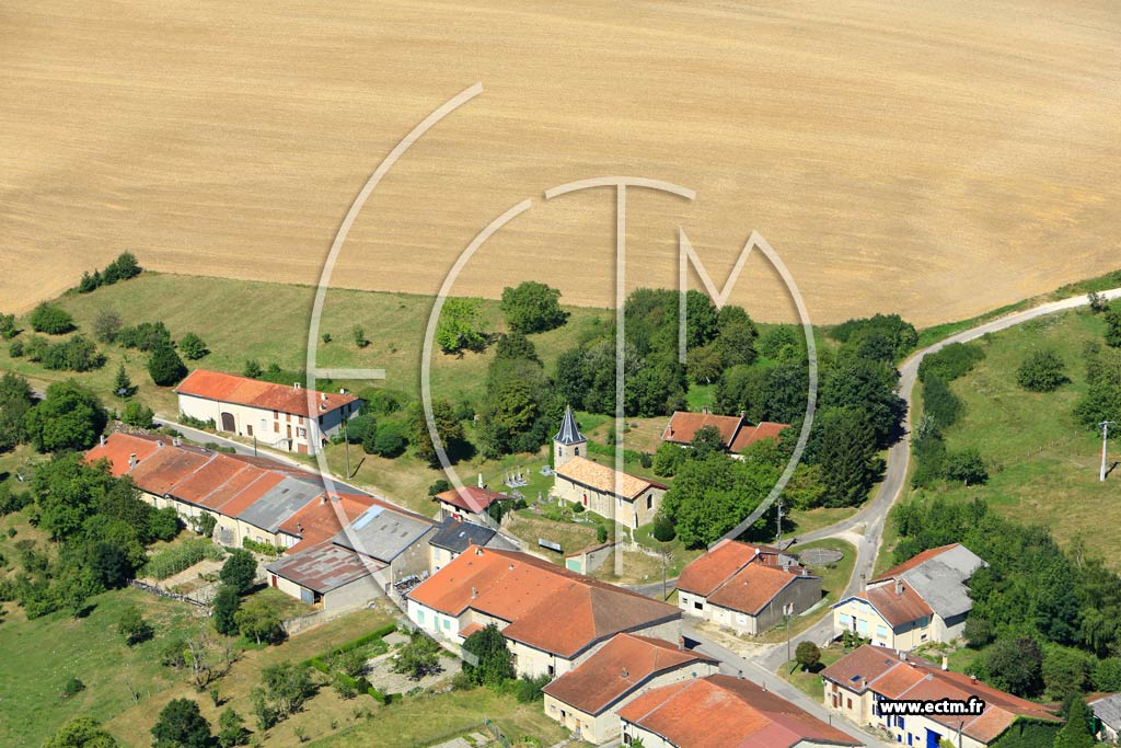 Photo arienne de Beausite (Sraucourt)