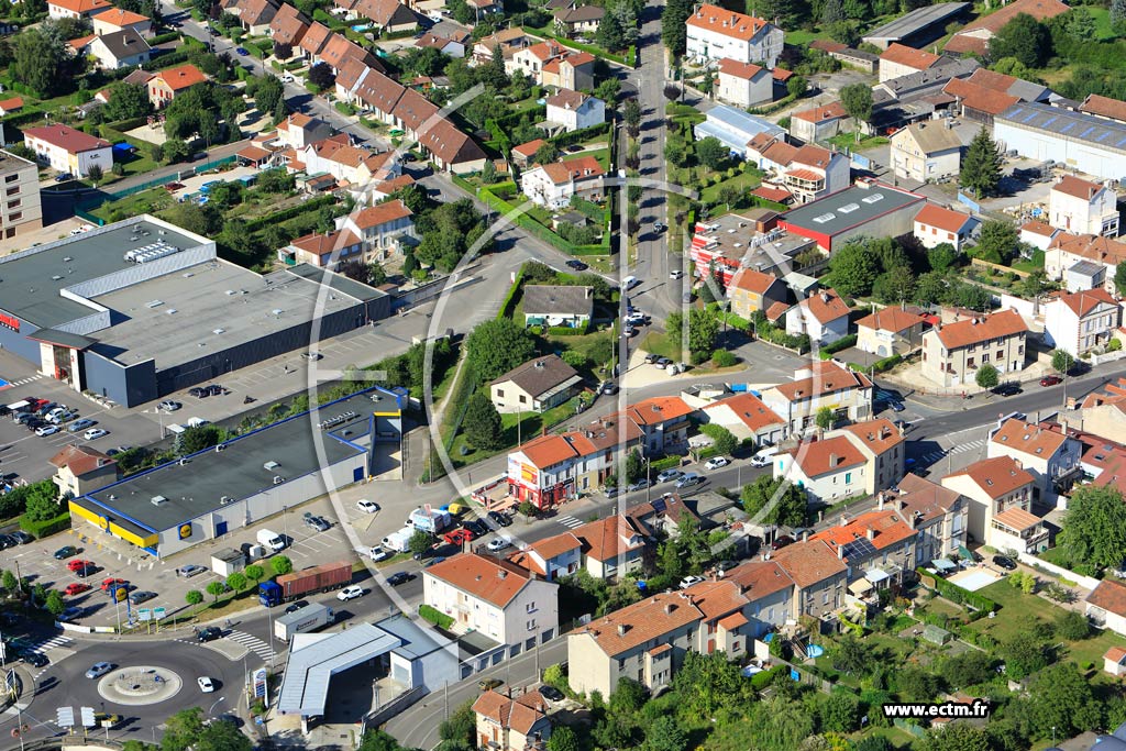 Photo arienne de Belleville-sur-Meuse