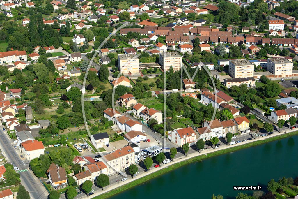 Photo arienne de Belleville-sur-Meuse