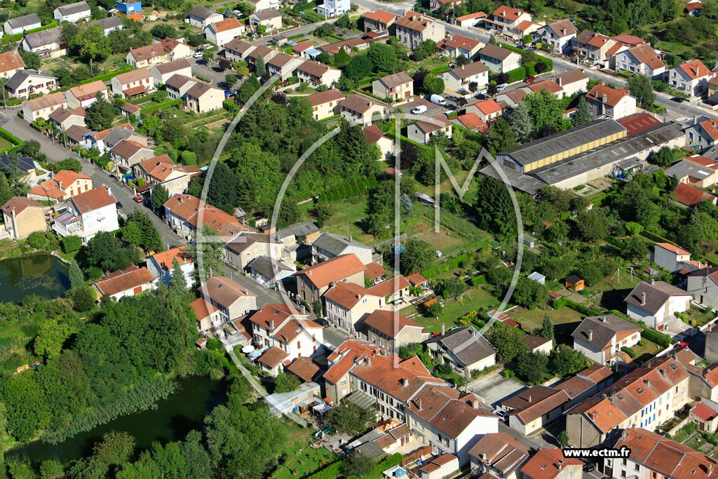 Photo arienne de Belleville-sur-Meuse