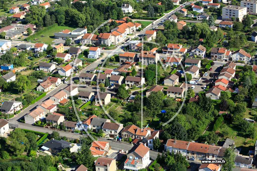 Photo arienne de Belleville-sur-Meuse