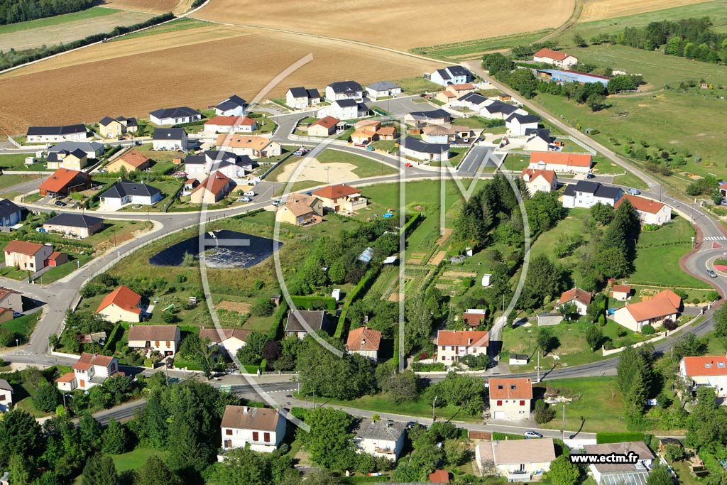 Photo arienne de Belleville-sur-Meuse