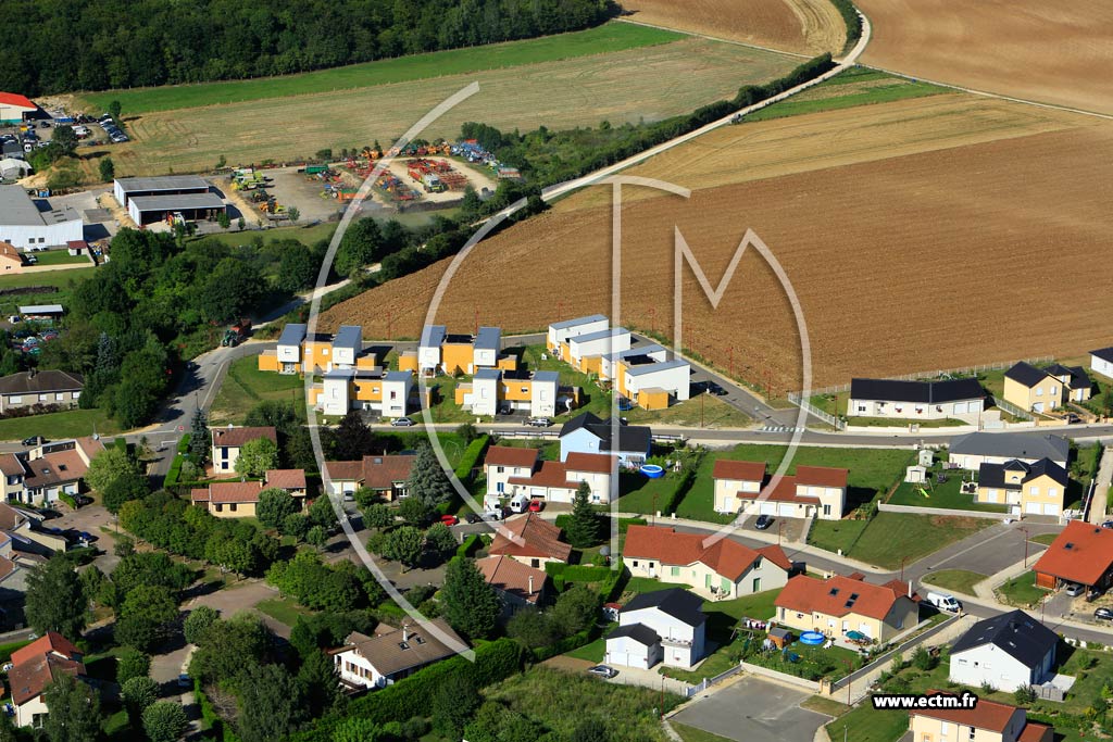 Photo arienne de Belleville-sur-Meuse